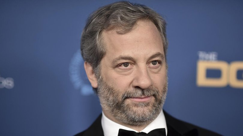 Director Judd Apatow has been very vocal about his opinion of US President Donald Trump. (AP PHOTO)