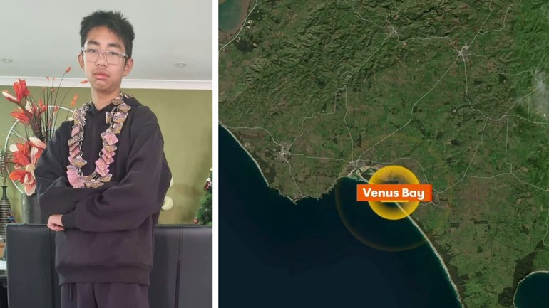 Danny was last seen at Venus Bay.
