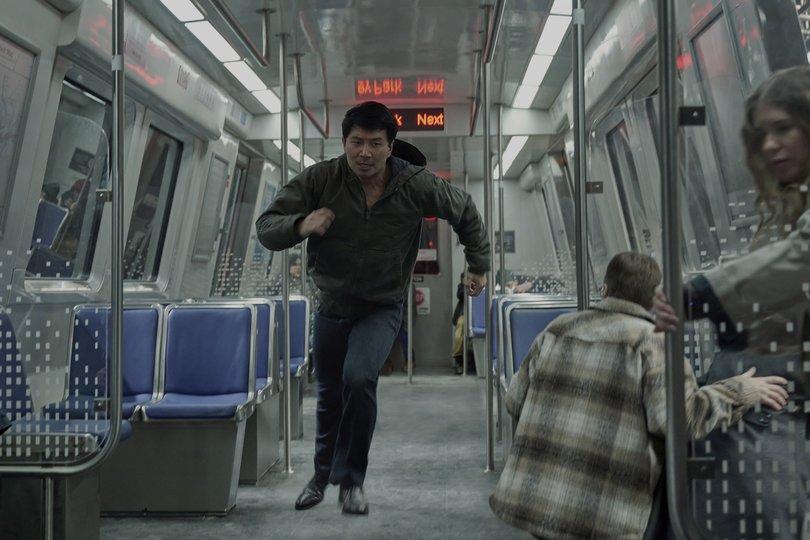 Simu Liu in The Copenhagen Test.