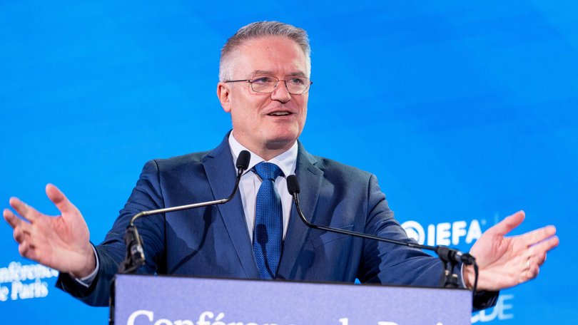 Australia doesn’t need lectures from debt-laden, high-taxing, bureaucracy-loving Europe on how to run its economy. Mathias Cormann, secretary-general of the Organisation for Economic Cooperation, during the Conference de Paris.