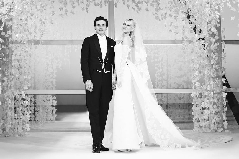 Brooklyn Beckham and Nicola Peltz’ wedding day.
