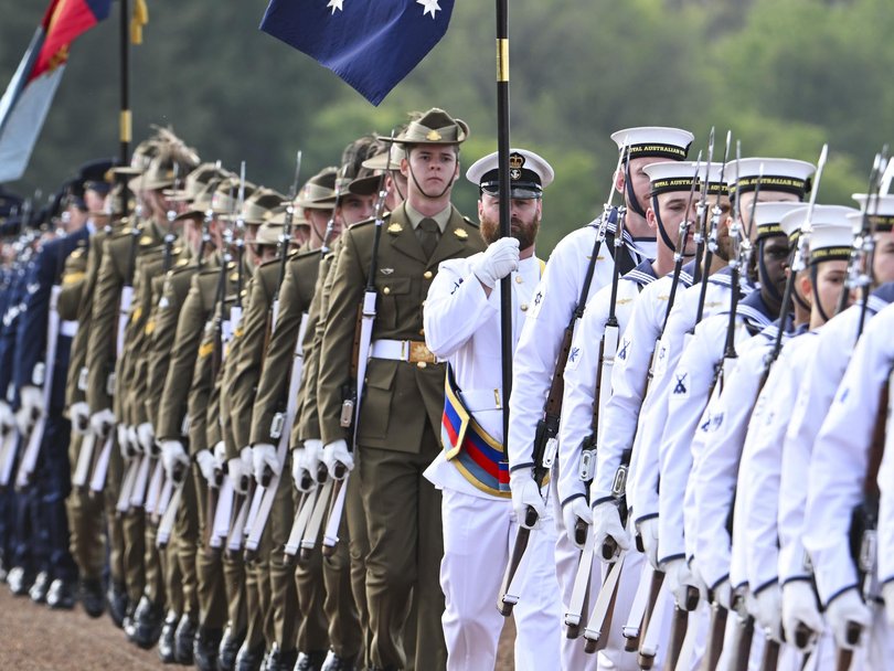 The Australia Day citizenship ceremony is an annual tradition. Picture: NewsWire / Martin Ollman