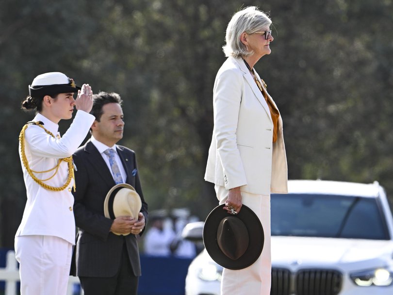 Ms Mostyn said kindness was a fundamental Australian value. Picture: NewsWire / Martin Ollman