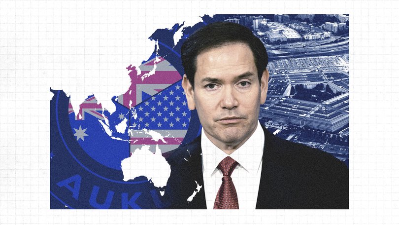 Secretary of State Marco Rubio’s glowing comments about AUKUS seem at odds with the tough language from the Pentagon’s latest defence blueprint.