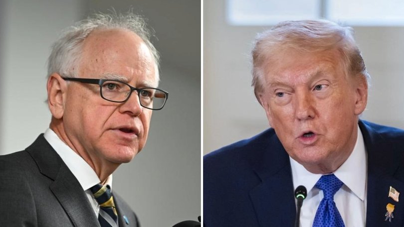 Donald Trump says he is on a 'similar wavelength' as Tim Walz amid a possible de-escalation of tensions in Minnesota.
