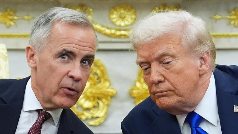 Donald Trump has threatened to slap a 100 per cent tariff on goods imported from Canada. 