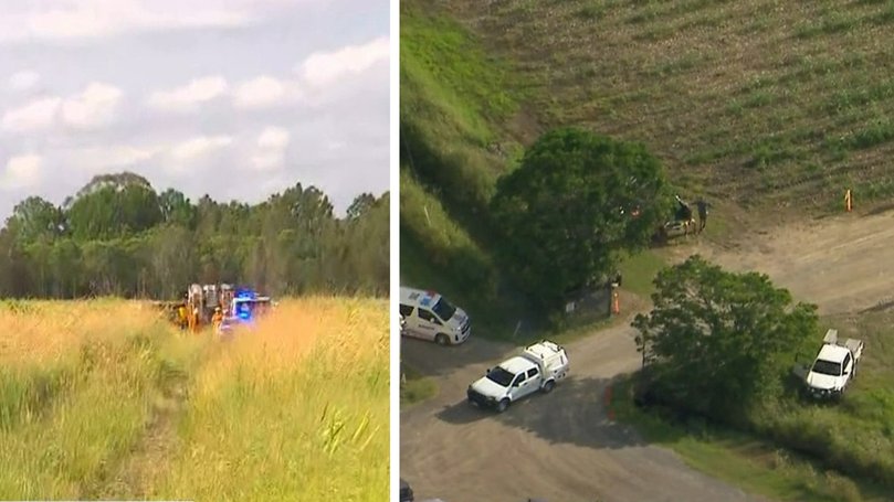 A plane has crashed in the Gold Coast with two people on board.