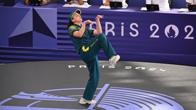 Breakdancer Rachael Gunn's brother Brendan has admitted dealing in suspected proceeds of crime. (Dan Himbrechts/AAP PHOTOS)