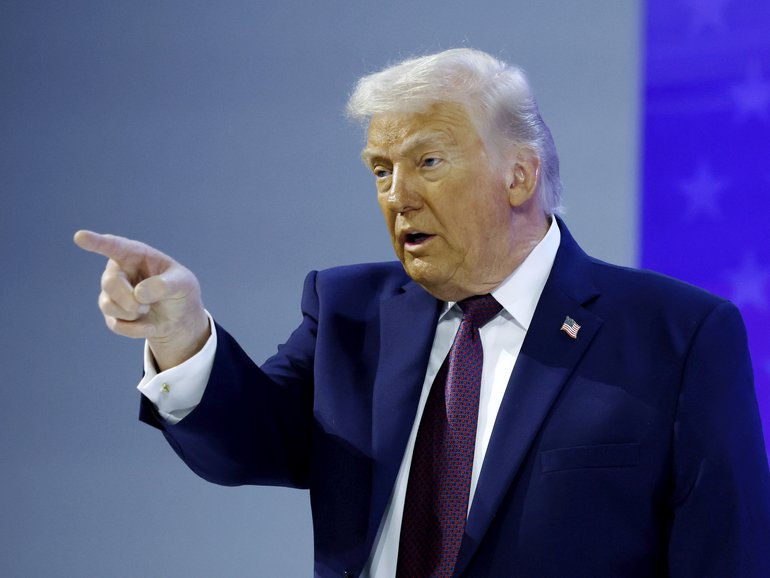 US President Donald Trump.