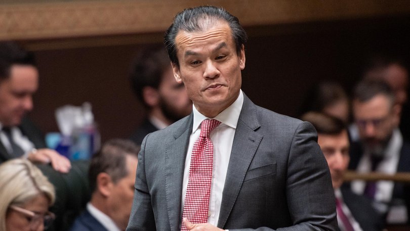 Minister for Better Regulation and Fair Trading Anoulack Chanthivong.