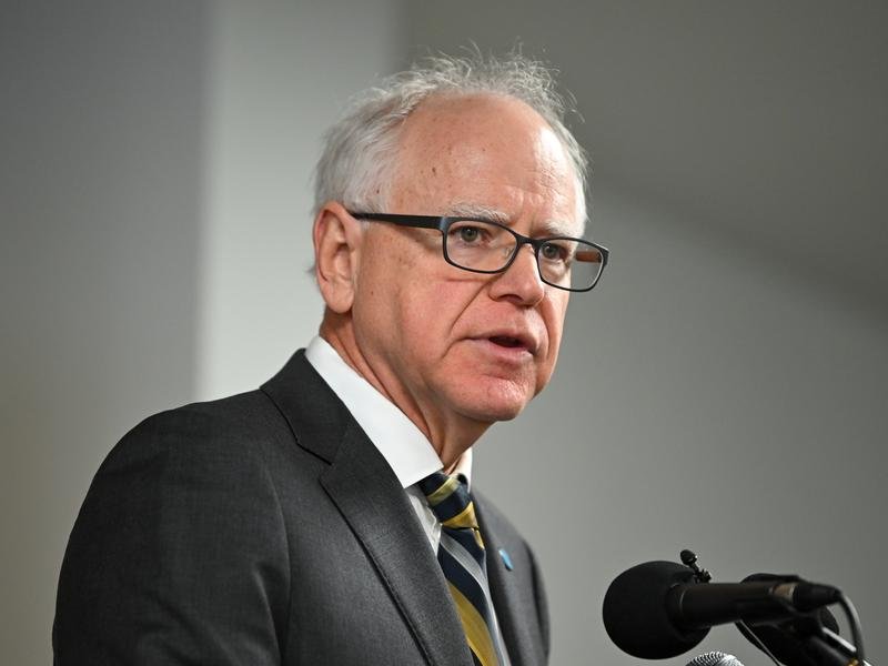 Governor Tim Walz.