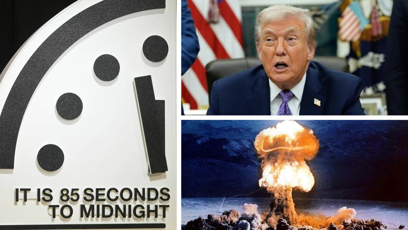 The Doomsday clock is at its worst ever level.