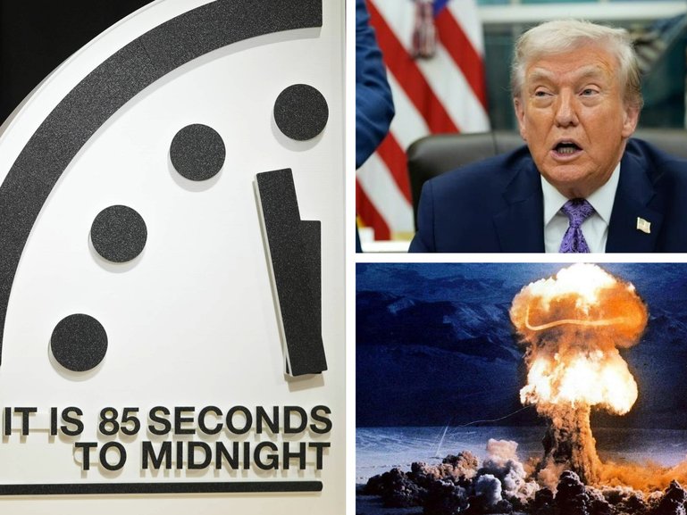 The Doomsday clock is at its worst ever level.
