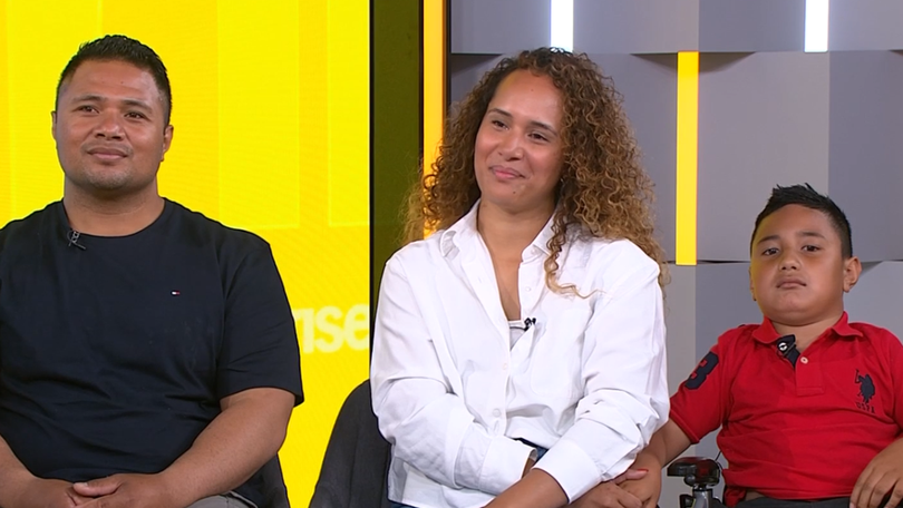 Siola’a family on Sunrise.