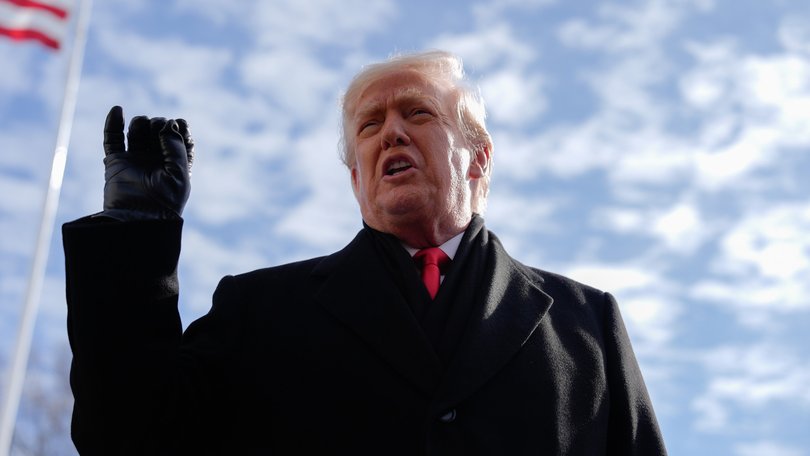 Donald Trump has cast blame on Alex Pretti for carrying a gun before he was fatally shot.