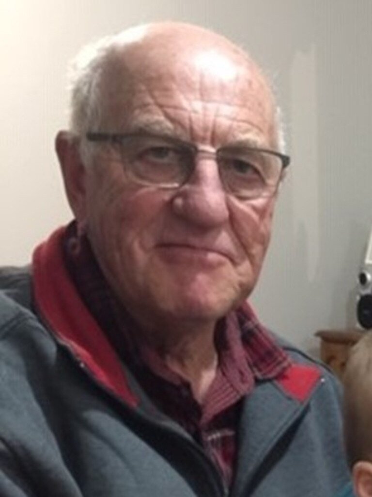 She was camping with Russell Hill. Picture: Supplied.