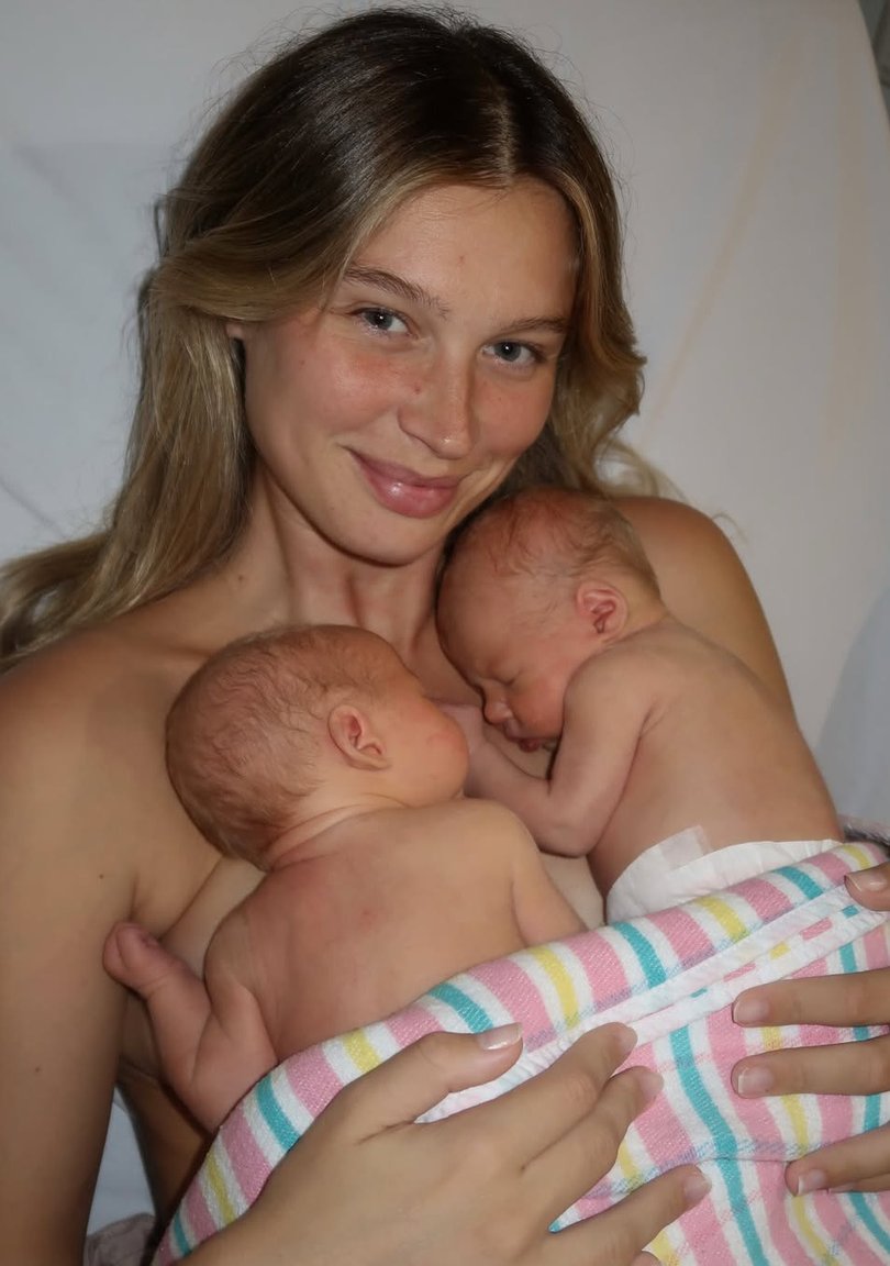 Harmony has been amazed by the strength of her new babies.