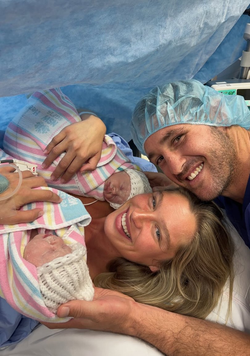 Belle Rae and Billie Bloom spent time in special care after their arrival.