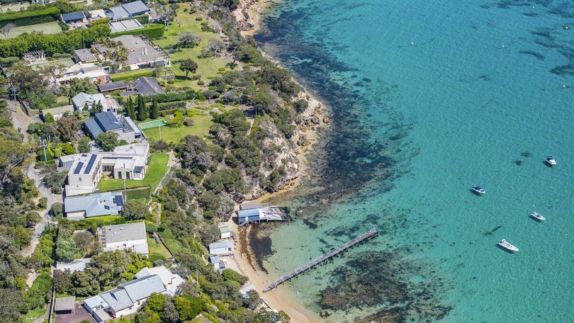 The boat shed has a price guide of $1.2 million to $1.32 million.