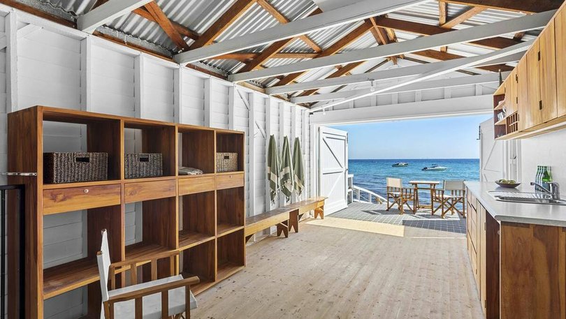 The convenience factor is what makes Victoria's boat sheds and beach boxes so appealing.