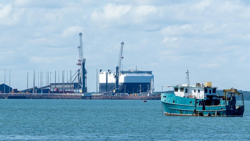 The Port of Darwin.