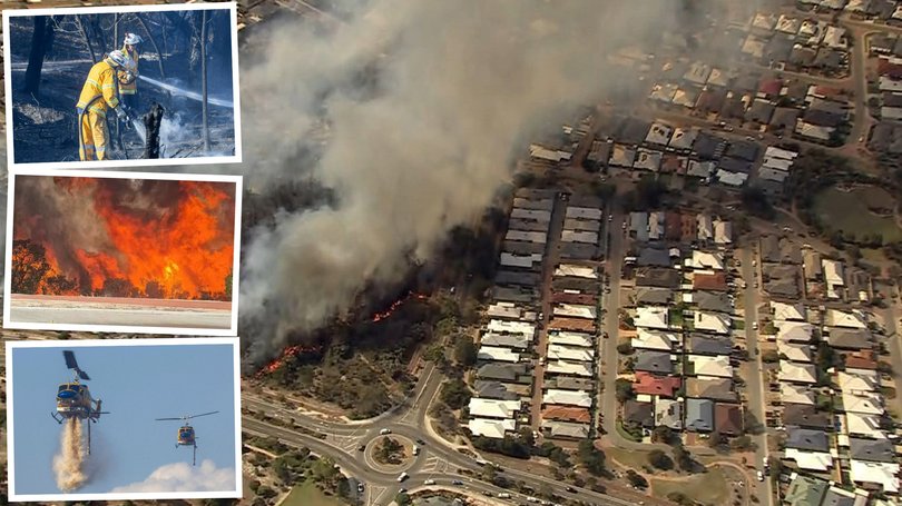 Homes have been damaged and about three hectares have been burnt after a bushfire ripped through Ellenbrook on Thursday afternoon.