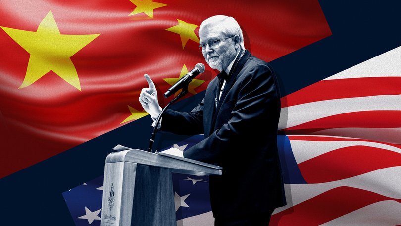 Kevin Rudd has declared China an ‘adversary’ that binds Australia and the Trump Administration.