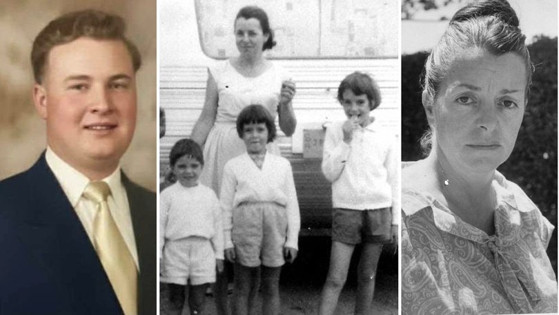 The Beaumont children (centre) disappeared on Australia Day 1966 after a trip to Glenelg Beach. Convicted sex offender Bill Cotton (left) was in a relationship with their mother Nancy and in their house on the day they disappeared.