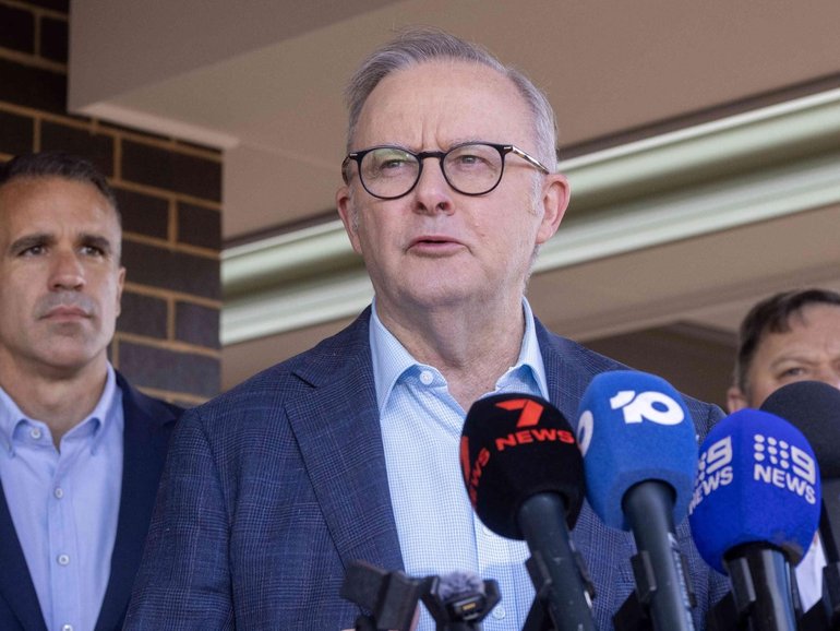 Prime Minister Anthony Albanese labelled the opposition a joke. NewsWire/ Kelly Barnes