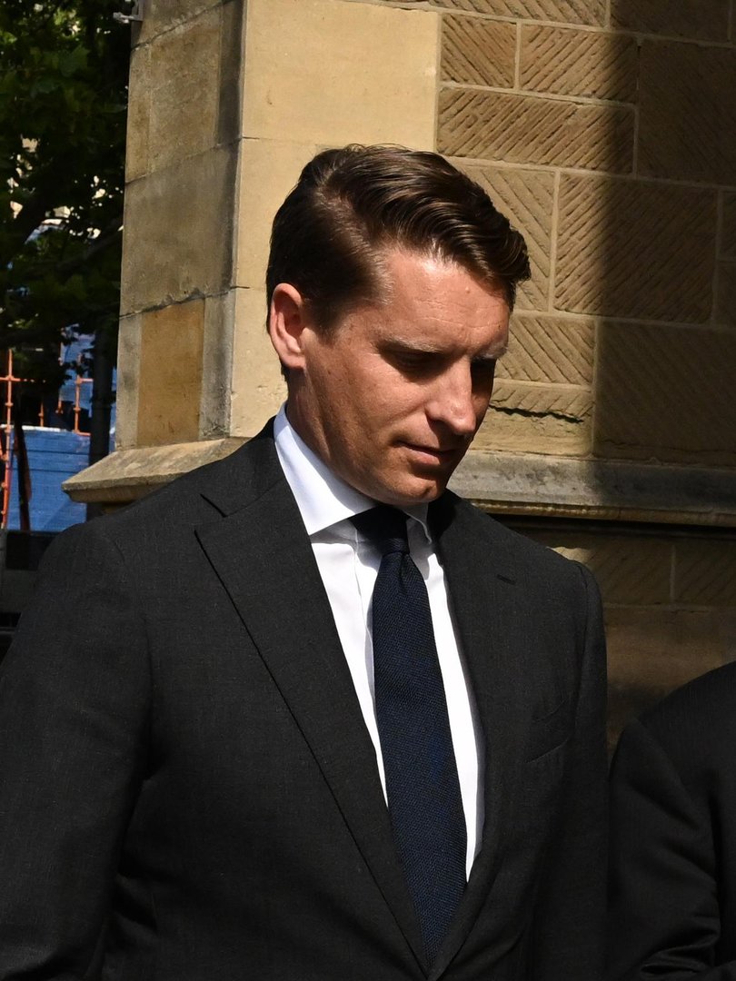 Andrew Hastie, who had put his hand up, announced he would not challenge Ms Ley. Picture: NewsWire / Luis Enrique Ascui