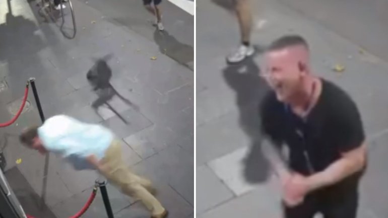 Man knocked out by chair thrown by his own mate outside Melbourne strip club