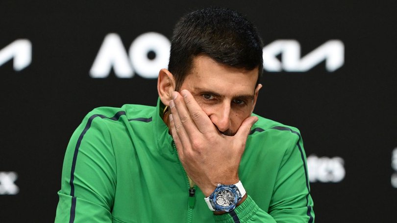 Djokovic was in no mood to discuss his physical condition after losing the final.