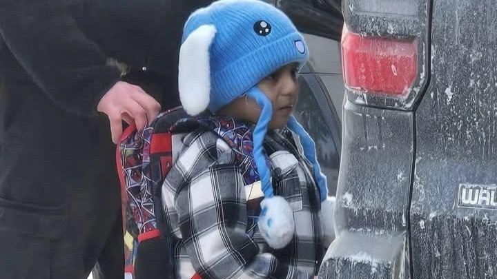 Liam Conejo Ramos, 5, and his father Adrian were detained by immigration officials in Minneapolis.