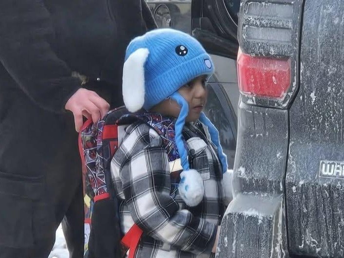 Liam Conejo Ramos, 5, and his father Adrian were detained by immigration officials in Minneapolis.