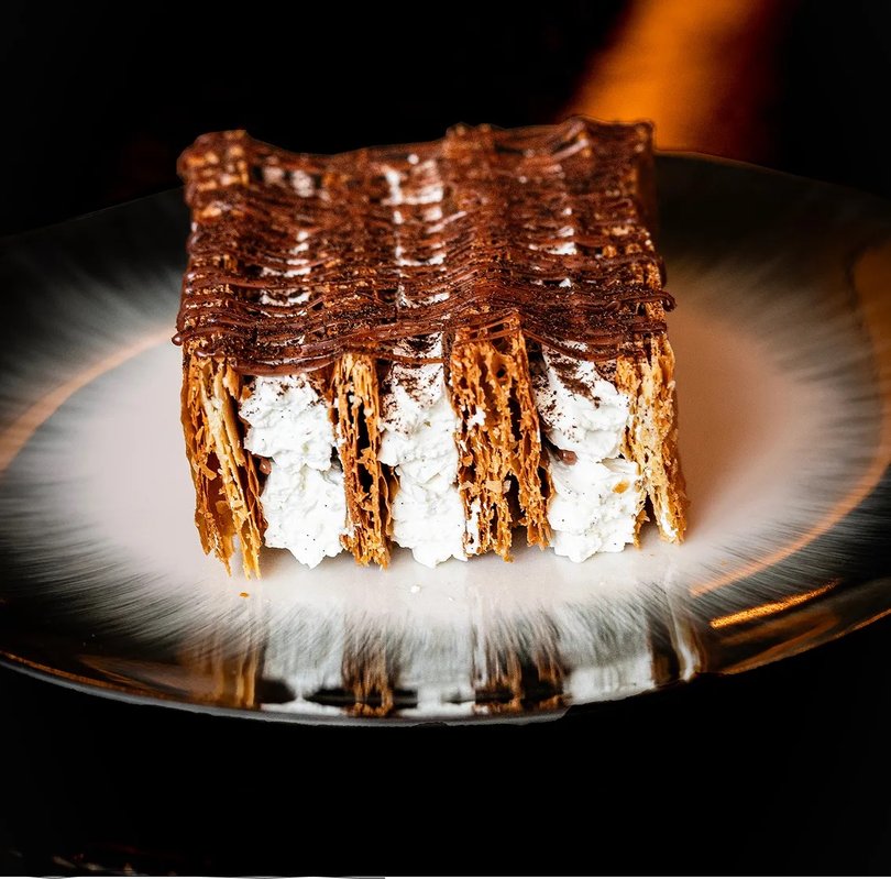  Lavish dining at the the ground floor L’Aventure. Picture: Dimitry Kostyukov / The New York Times 