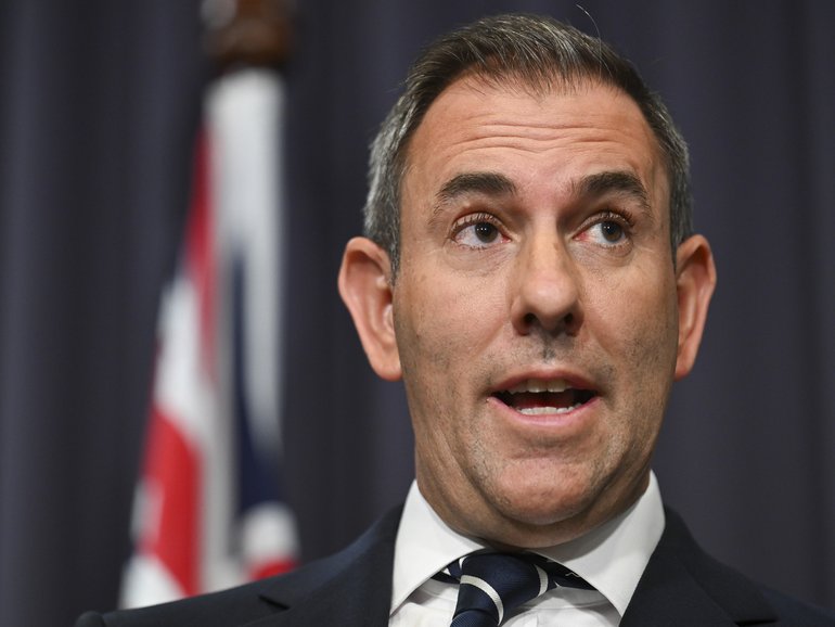 Treasurer Jim Chalmers has been accused of mismanaging the economy.