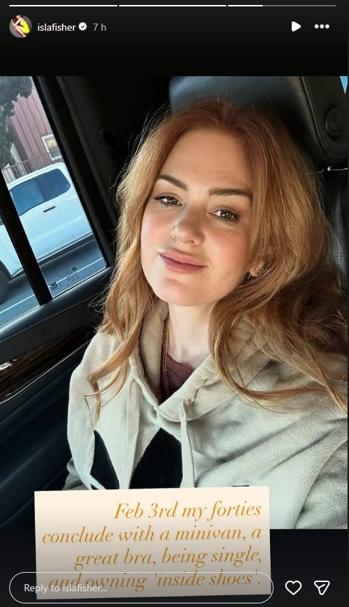 Isla Fisher is officially 50.