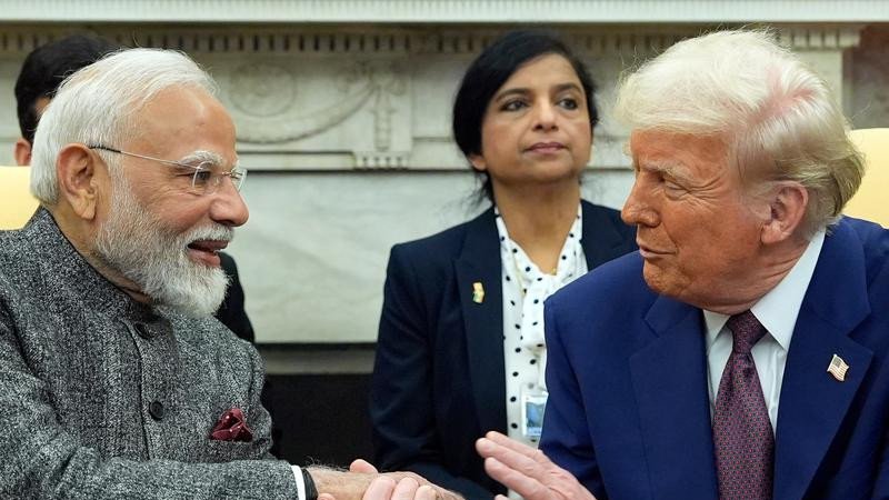 US President Donald Trump says India has agreed on a trade deal after a call with PM Narendra Modi.