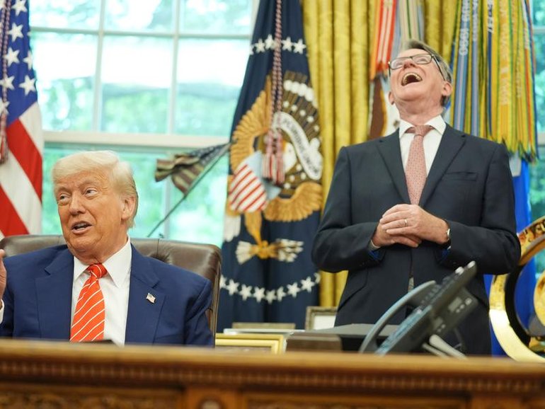 Former UK ambassador to the US Peter Mandelson is being investigated over links to Jeffrey Epstein. (AP PHOTO)