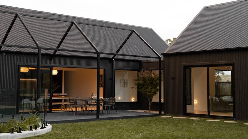 Is this the end of the oversized, unaffordable family home? Pic: Barn Home Design and Build.