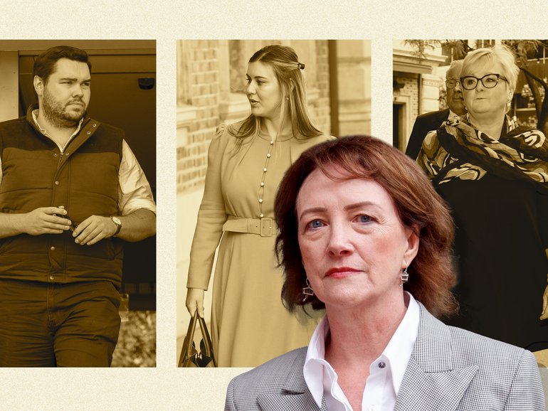 Fiona Brown, Higgins, Lehrmann, Reynolds