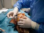 A 22-year-old has had a terrifying procedure after a ‘fake’ doctor performed the cosmetic surgery. 