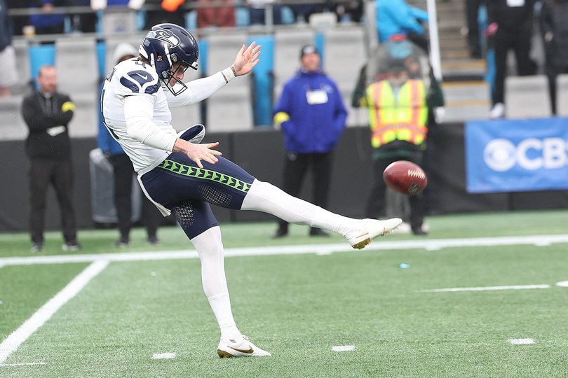 Seattle Seahawks punter Michael Dickson.