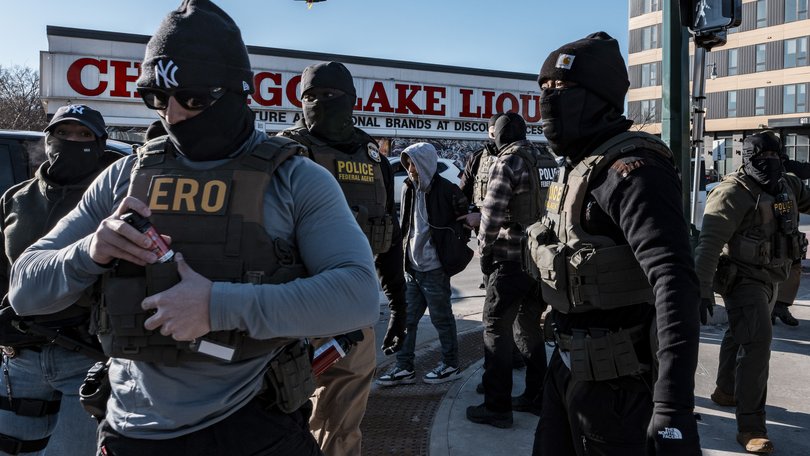 ICE knows that it cannot shoot all Americans. But the Department of Homeland Security is close to being able to track all Americans. 