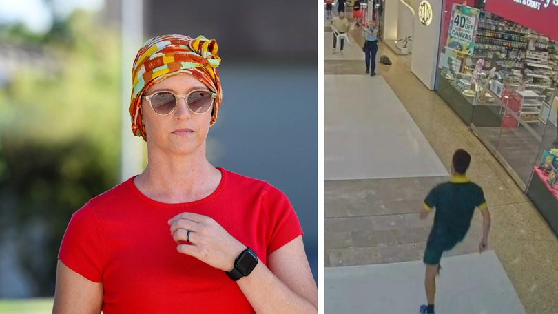 Hero police officer Amy Scott arrives for the Bondi inquest findings.