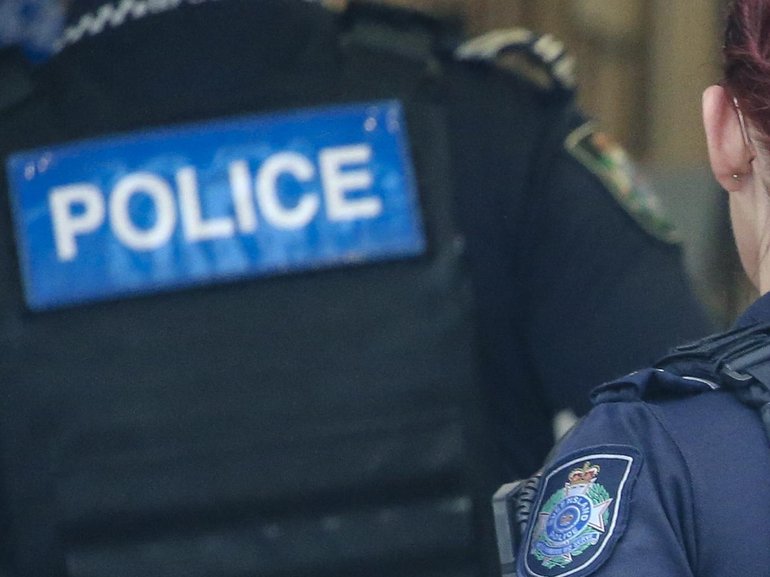 A 27-year-old man has been charged with nearly 600 child abuse-related offences after police allegedly found 23,000 files linked to hundreds of victims in Australia and overseas.