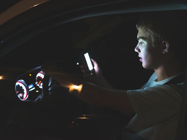 A teenager was on FaceTime right before his car crashed into a tree.