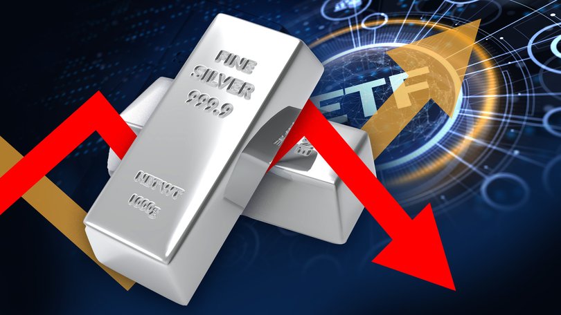 Silver’s price plunge has fuelled huge daily swings in the value of popular ETFs linked to the precious metal.