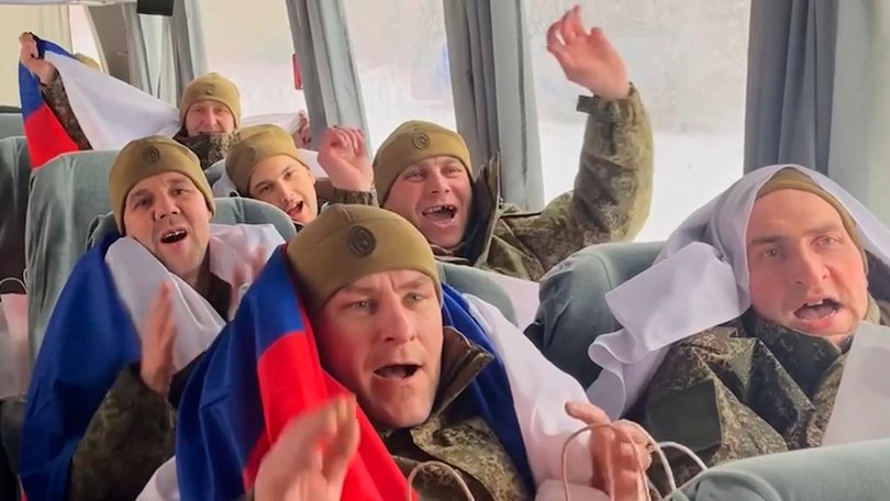 Ukrainian and Russian officials have agreed to exchange a total of 314 prisoners of war. (AP PHOTO)