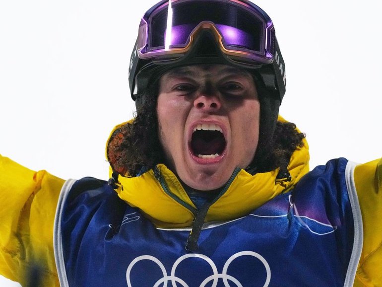 Valentino Guseli has qualified for the big air final. 